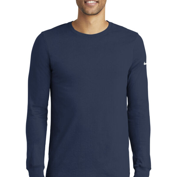 Dri FIT Cotton/Poly Long Sleeve Tee Thumbnail