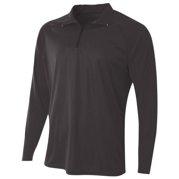 Adult Daily Polyester Quarter-Zip Thumbnail