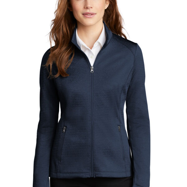 Women's Diamond Heather Fleece Full Zip Jacket Thumbnail