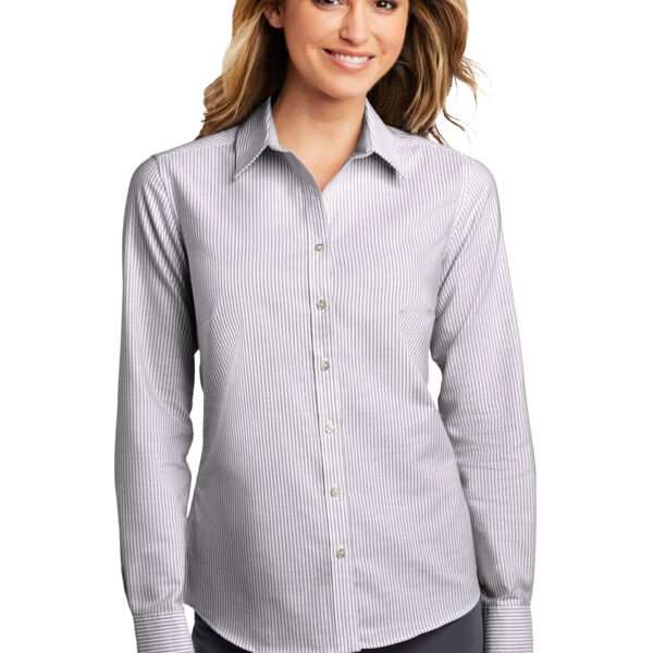 Women's SuperPro Oxford Stripe Shirt Thumbnail